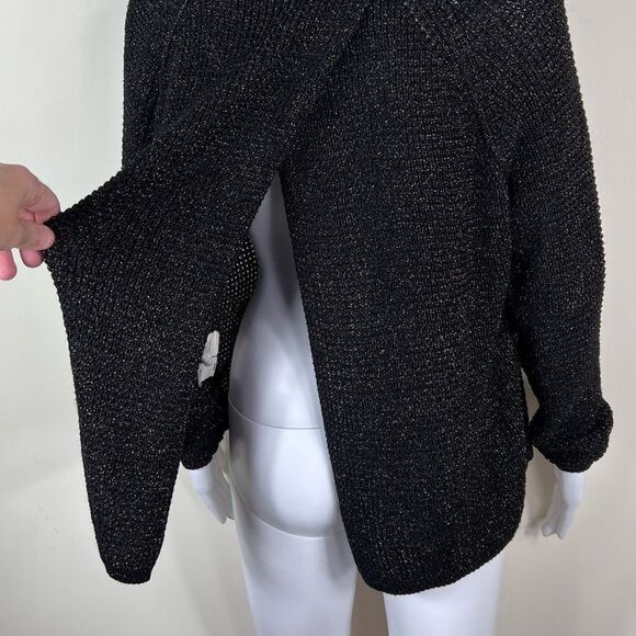 RACHEL by Rachel Roy Tulip Back Metallic-Speckled Sweater - Picture 5 of 10